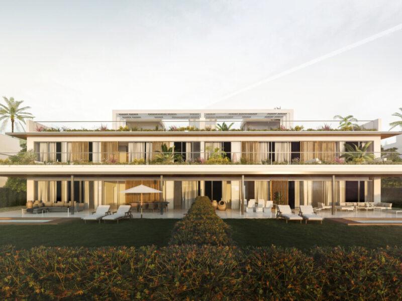 Modern Golfside Duplex Apartments with Private Pools in Marbella