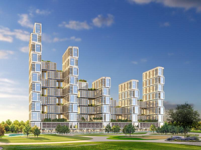 Iconic Residences Overlooking Golf & Skyline in Dubai Meydan